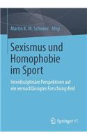 Sexismus Und Homophobie Im Sport