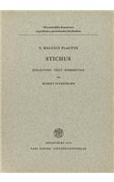 T. Maccius Plautus: Stichus: Einleitung - Text - Kommentar(Wissenschaftliche Kommentare Zu Griechischen Und Lateinische)