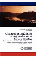 Abundance of Leopard and Its Prey Outside Pas of Garhwal Himalaya