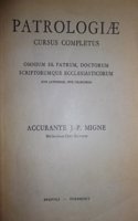 Patrologiae cursus completus. Series graeca. Accurante J.P. Migne