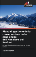 Piano di gestione della conservazione delle zone umide dell'Himalaya del Kashmir