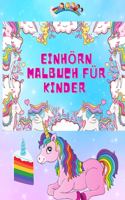 Einhörn Malbuch Für Kinder
