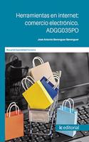 Herramientas en internet: comercio electronico. ADGG035PO