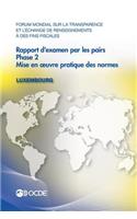 Forum Mondial Sur La Transparence Et L'Echange de Renseignements a Des Fins Fiscales: Rapport D'Examen Par Les Pairs: Luxembourg 2013: Phase 2: Mise E