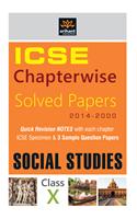Icse Chapterwise Solved Papers (2014-2000) Social Studies Class 10Th