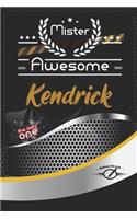 Mister Awesome Kendrick Journal