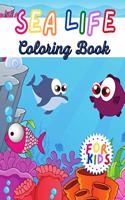 Sea Life Coloring Book For Kids