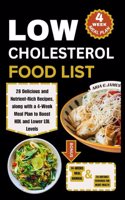 Low Cholesterol Food List