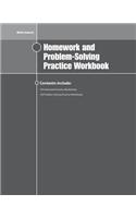 Math Connects, Course 2, Homework and Problem-Solving Workbook