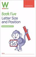 WriteWell 5: Letter Size and Position, Year 1, Ages 5-6