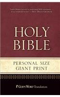 Gw Personal Size Giant Print Hardcover