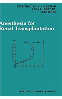 Anesthesia for Renal Transplantation