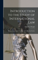 Introduction to the Study of International Law
