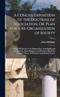 Concise Exposition of the Doctrine of Association, Or, Plan for a Re-Organization of Society: Which Will Secure to the Human Race, Individually and Collectively, Their Happiness and Elevation (Based On Fourier's Theory of Domestic and Industr