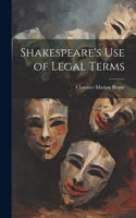 Shakespeare's use of Legal Terms