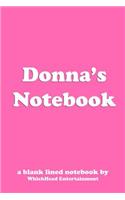 Donna's Notebook