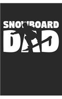 Dad Snowboarding Notebook - Snowboarding Dad - Snowboarding Training Journal - Gift for Snowboarder - Snowboarding Diary