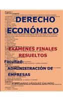 Derecho Económico-Exámenes Finales Resueltos