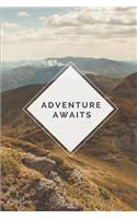 Adventure Awaits Notebook Journal