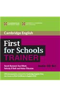 First for Schools Trainer Audio CDs