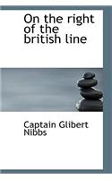 On the Right of the British Line