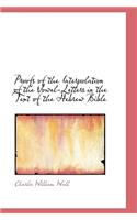 Proofs of the Interpolation of the Vowel-Letters in the Text of the Hebrew Bible