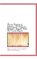 French Prophets of Yesterday; A Study of Religious Thought Under the Second Empire