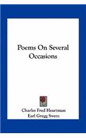 Poems On Several Occasions: (English)