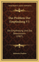 Das Problem Der Empfindung V1