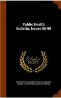 Public Health Bulletin, Issues 86-90