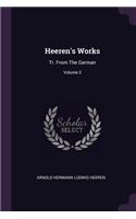 Heeren's Works: Tr. From The German; Volume 2
