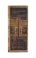 Tesla, Sketch of a Turbine Mini Unlined Softcover Flexi Journal: (Embellished Manuscripts Collection)