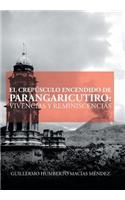 crepúsculo encendido de Parangaricutiro
