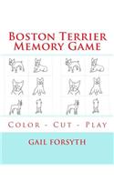 Boston Terrier Memory Game