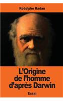 L'Origine de l'homme d'après Darwin