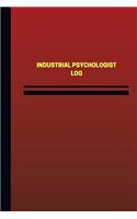 Industrial Psychologist Log (Logbook, Journal - 124 pages, 6 x 9 inches): Industrial Psychologist Logbook (Red Cover, Medium)