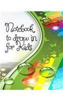 Notebooks To Draw In For Kids: Dot Grid Journal Notebook