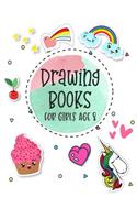 Drawing Books For Girls Age 8: Graph Paper Notebook