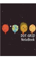 Dot Grid Notebook Solar System