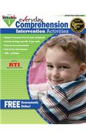 Everyday Comprehension Intervention Activities Grade 1 Book Teacher Resource