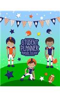 Student Planner/Agenda Escolar - Biannual/Semestral (Football)