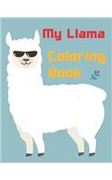 My Llama Coloring Book