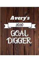 Avery's 2020 Goal Digger