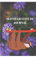 Sloth gratitude journal