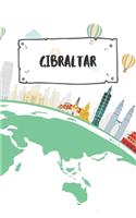 Gibraltar: Ruled Travel Diary Notebook or Journey Journal - Lined Trip Pocketbook for Men and Women with Lines