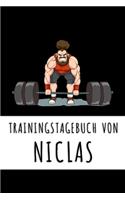 Trainingstagebuch von Niclas