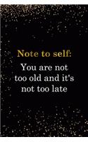 Note To Self