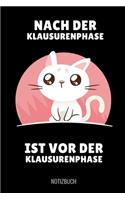 Nach Der Klausurphase Ist VOR Der Klausurphase Notizbuch