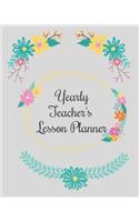 Yearly Teacher's Lesson Planner