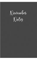 November Notes